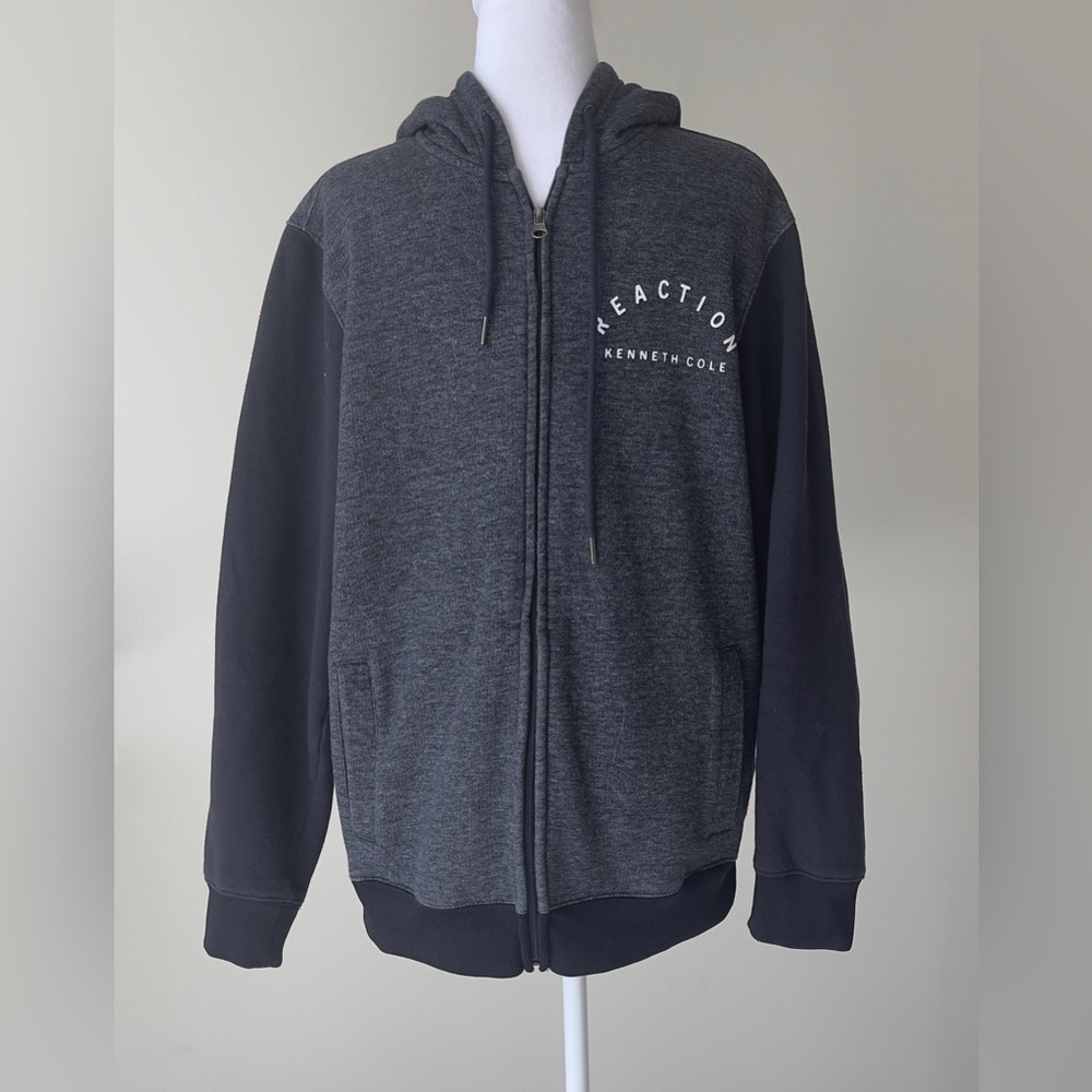 Reaction Kenneth Cole EUC Men’s Hood Fleece Jacket